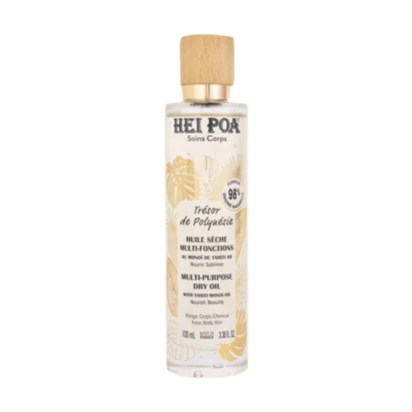 Trésor de Polynésie huile sèche multi-fonctions Hei Poa - flacon de 100ml