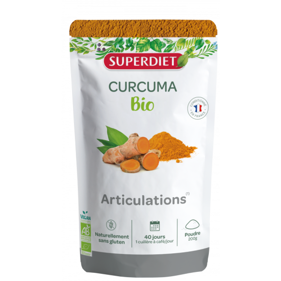 Curcuma bio Superdiet - sachet de 200 g