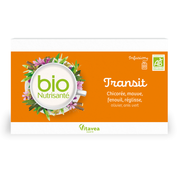 Infusion transit BIO Vitavea - 20 sachets