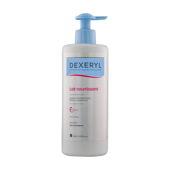 Dexeryl lait nourrissant sans parfum Pierre Fabre - flacon pompe de 500 ml