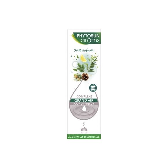 Huile essentielle complexe grand air pour diffuseur Phytosun Arôms - flacon de 30ml