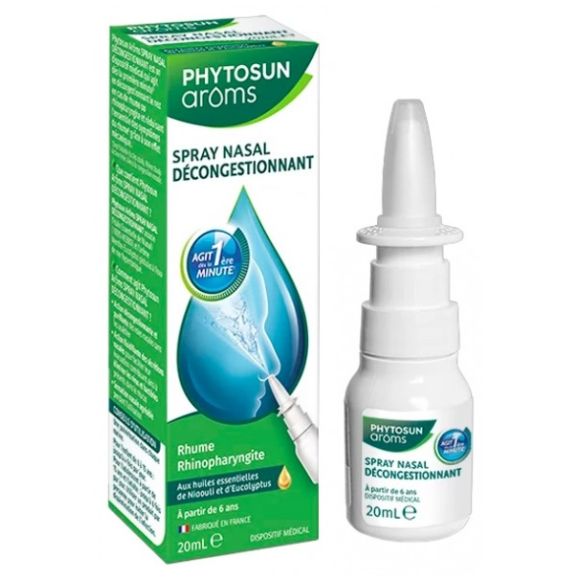 Spray nasal décongestionnant Phytosun arôms - spray de 20 ml