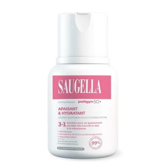 Poligyn50+ lavant quotidien pour l'hygiène intime Saugellla - flacon de 100ml