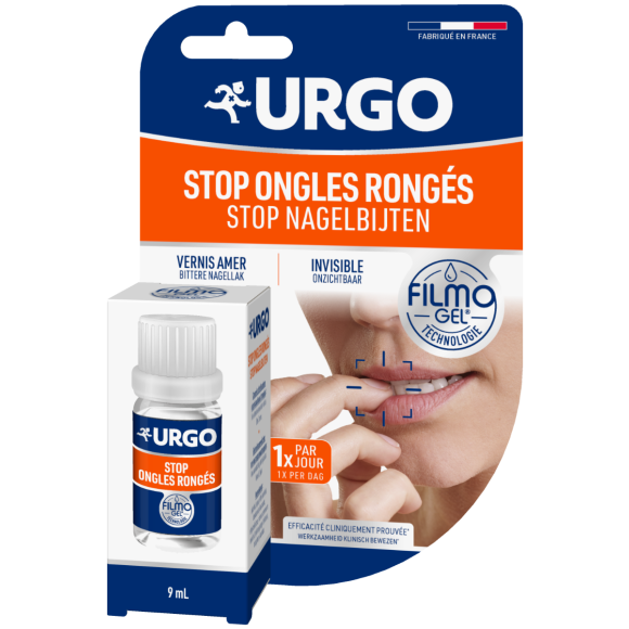 Filmogel stop ongles rongés Urgo - flacon de 9 ml