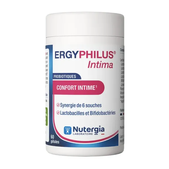 Ergyphilus Intima confort intime Nutergia - boite de 60 gélules