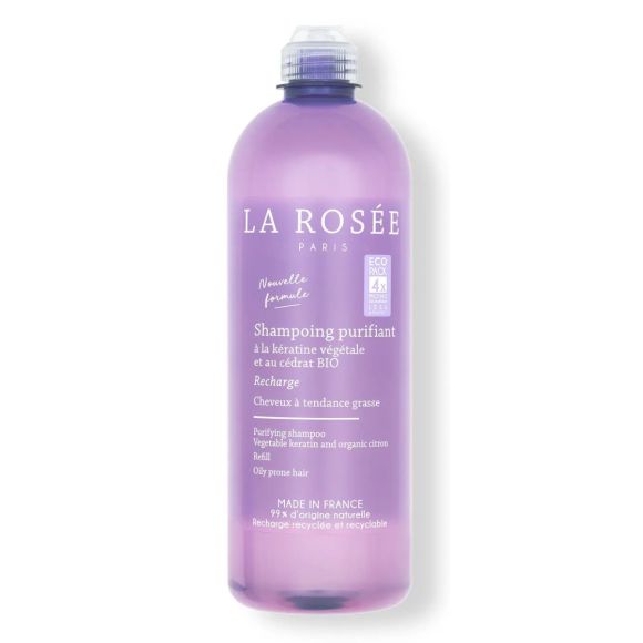 Recharge shampoing purifiant La Rosée - recharge de 400ml
