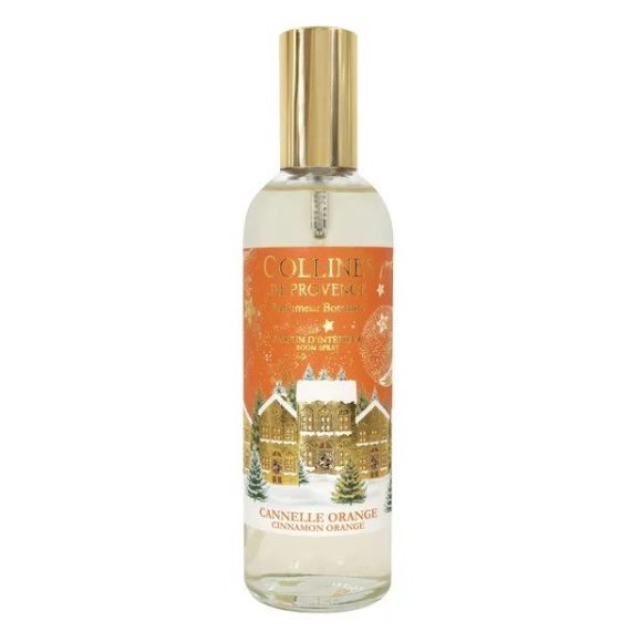 Parfum d'intérieur Cannelle-orange Collines de Provence - spray de 100ml