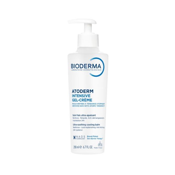 Atoderm Soin frais ultra-apaisant intensive gel-crème Bioderma - flacon de 200ml