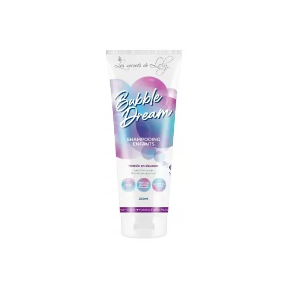 Bubble Dream shampooing pour enfants Les Secrets de Loly - tube de 250ml