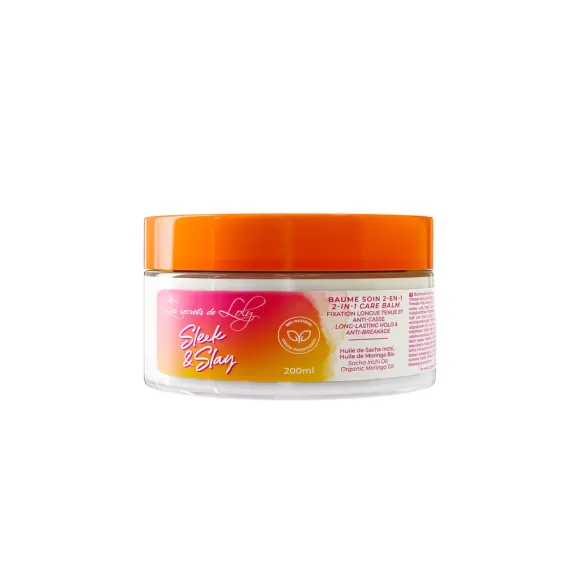 Sleek & Slay baume soin 2-en-1 fixation et anti-casse Les Secrets de Loly - pot de 200ml