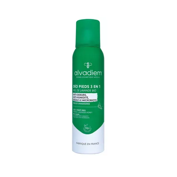 Déo pieds 3 en 1 Alvadiem - spray de 150ml