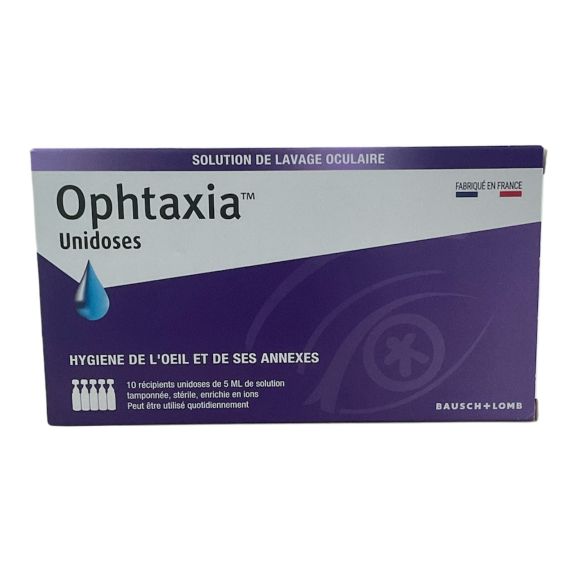 Ophtaxia solution oculaire - boîte de 10 unidoses