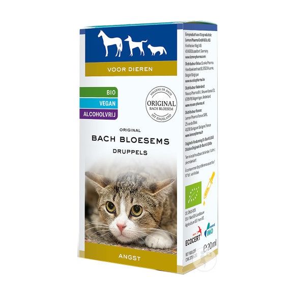 Fleurs de bach pour animaux peur Lemon pharma - flacon-pipette de 20ml
