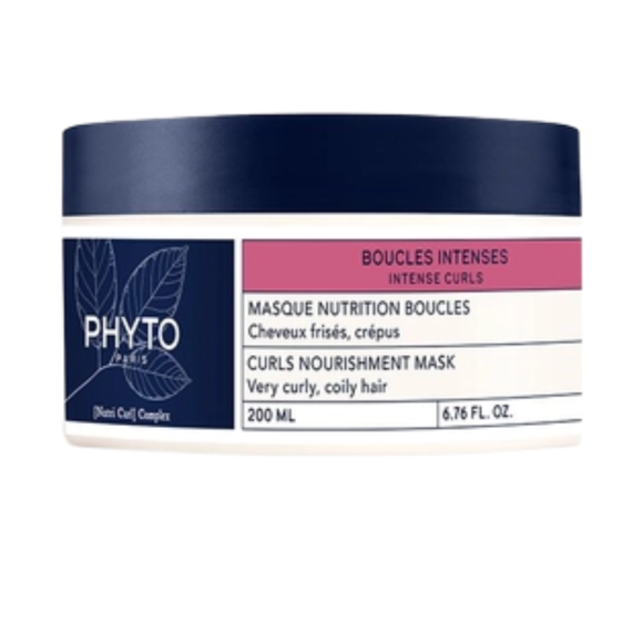 Boucles intenses masque nutrition boucles Phyto - pot de 200ml