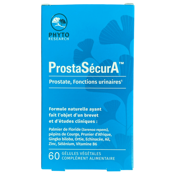 ProstaSécurA Phyto research - boîte de 60 gélules végétales