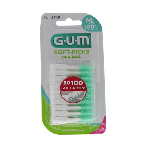 Brossettes interdentaires regular soft-picks original Gum - 100 brossettes