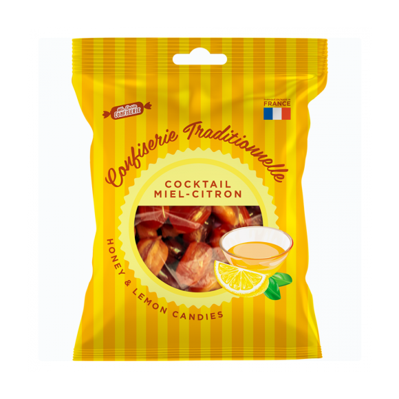 Cocktail miel citron Ma petite confiserie - sachet de 100 g