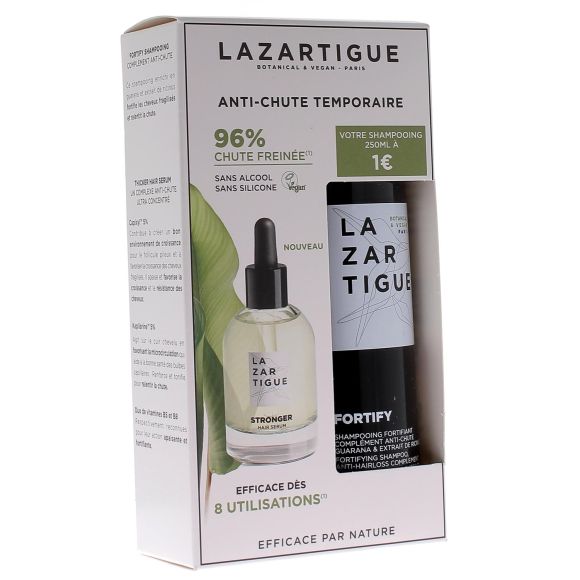 Coffret anti-chute temporaire Lazartigue - coffret de 2 produits