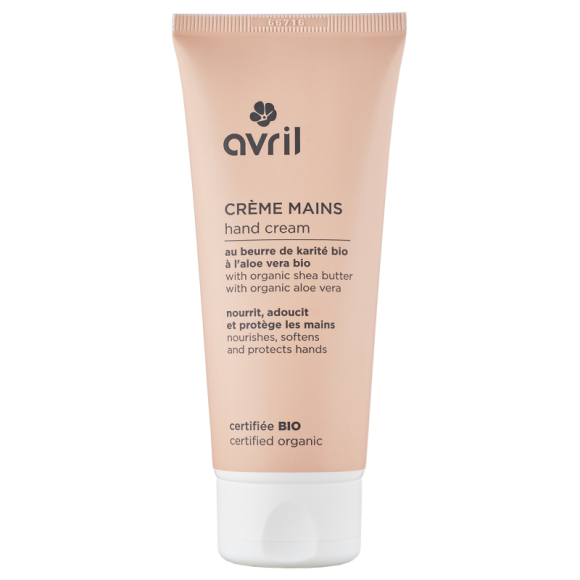 Crème mains bio Avril - tube de 100 ml