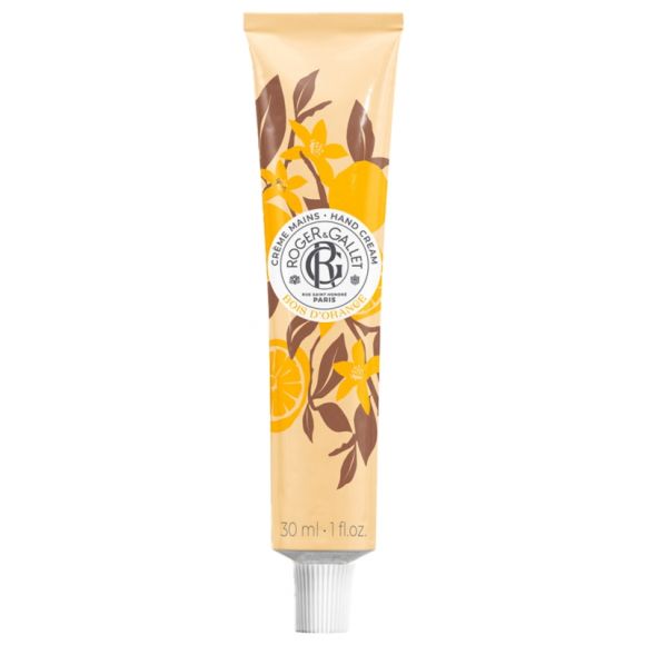 Crème mains bienfaisante bois d'orange Roger & Gallet - tube de 30 ml