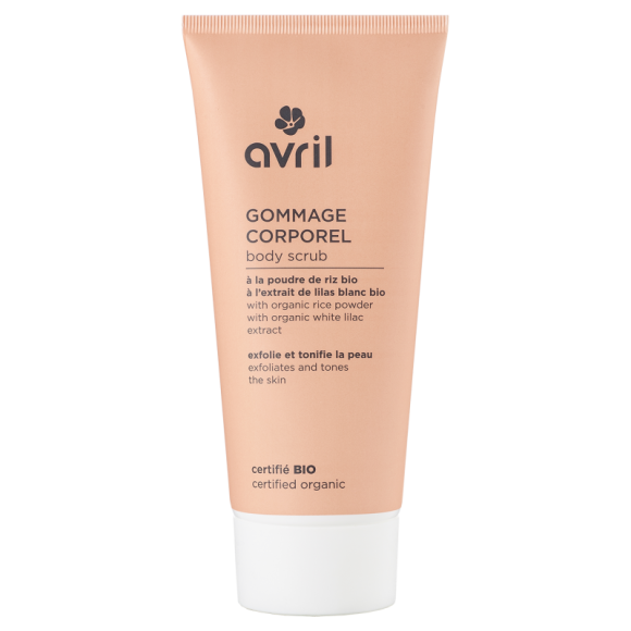 Gommage corporel bio Avril - tube de 200 ml