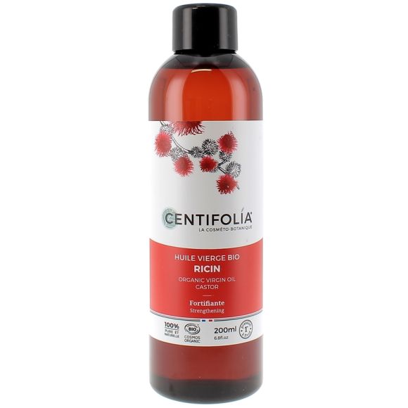 Huile Vierge Bio de Ricin Centifolia - Flacon de 200 ml