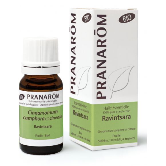 Huile essentielle de Ravintsara Bio Pranarôm - flacon de 10 ml