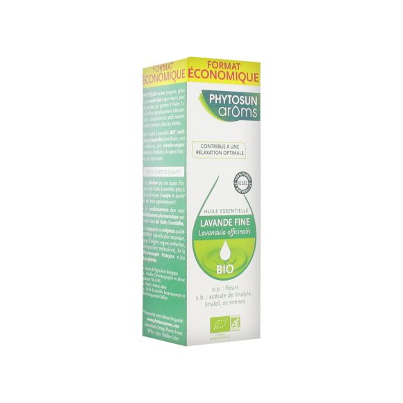 Huile essentielle de lavande fine Bio Phytosun arôms - flacon de 30 ml