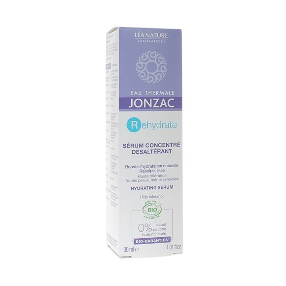 REhydrate Sérum concentré désaltérant bio Eau de Jonzac - flacon de 30 ml