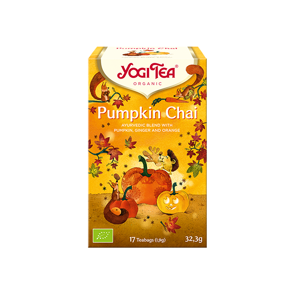 Pumpkin Chaï bio infusion Yogi Tea - boite de 17 sachets