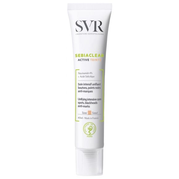 Sebiaclear Active teinté soin intensif SVR - tube de 40 ml