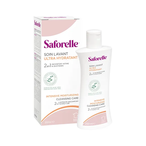 Soin lavant ultra hydratant Saforelle - flacon de 250ml
