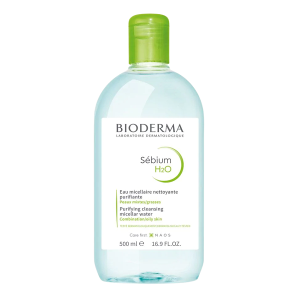 Sébium H2O Eau micellaire nettoyante purifiante - flacon de 500 ml