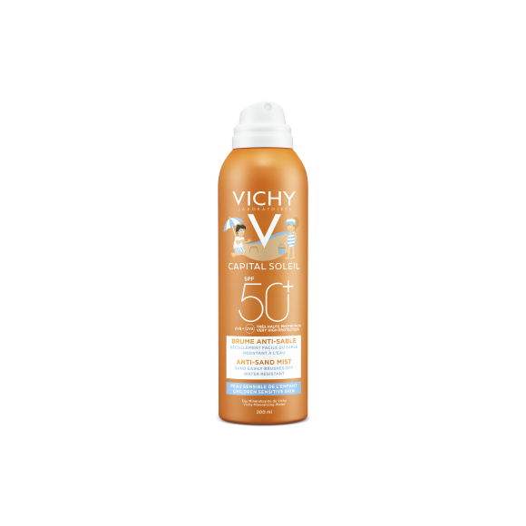 Idéal Soleil brume anti-sable enfant SPF 50+ Vichy - spray de 200 ml