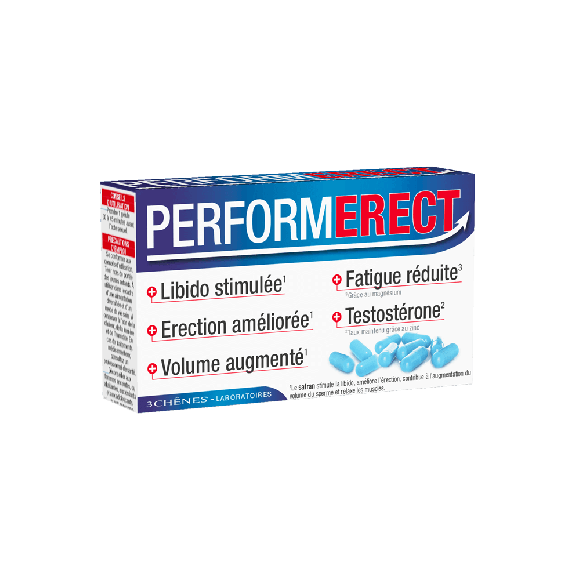 Perform erect Les 3 chênes - boite de 4 gélules
