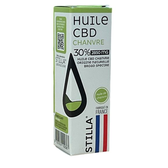 Huile CBD chanvre 30% 2850mg Stilla - flacon de 10ml