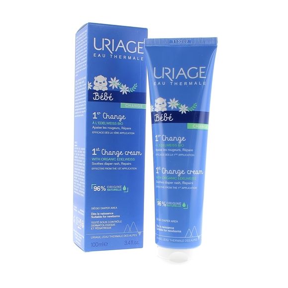 1er Change Bébé Prévention et soin des rougeurs du siège Uriage - tube de 100 ml