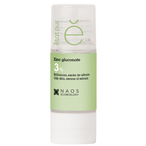 Zinc gluconate 3% brillance et excès de sébum Etat Pur - flacon de 15ml