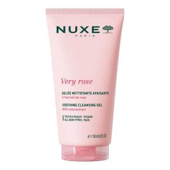 Very Rose gelée nettoyante apaisante Nuxe - tube de 150ml 