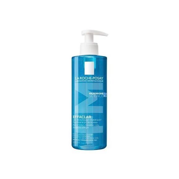 Effaclar gel moussant purifiant peaux grasses et sensibles La Roche-Posay