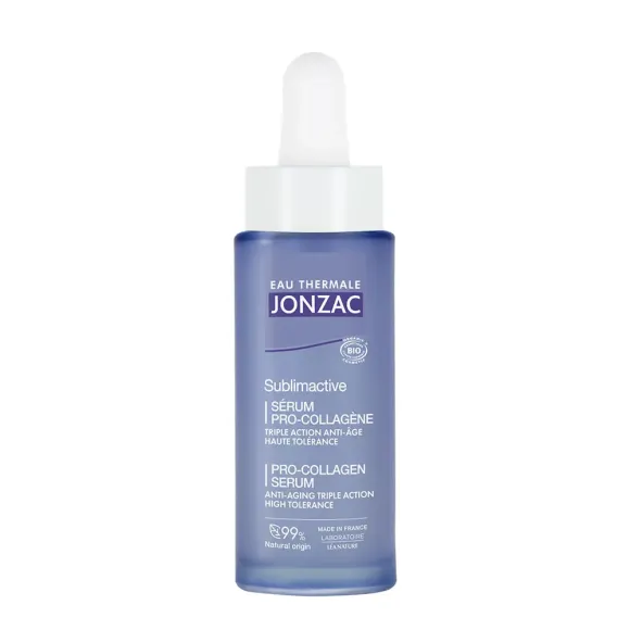 Sublimactive sérum pro-collagène bio Eau Thermale Jonzac - flacon pipette 30ml