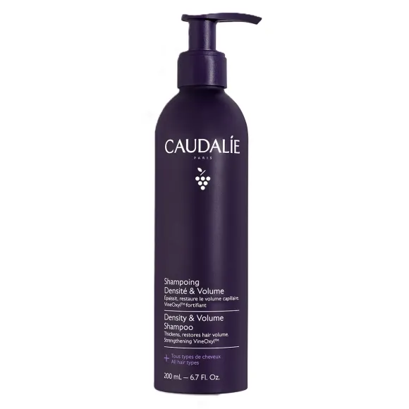 Shampoing densité & volume Caudalie - flacon-pompe de 200ml 