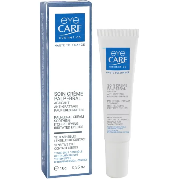 Soin crème palpébral paupières irritées Eye Care - tube de 10g