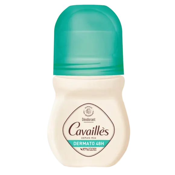 Déodorant dermato anti-odeurs Rogé Cavaillès - roll-on de 50 ml