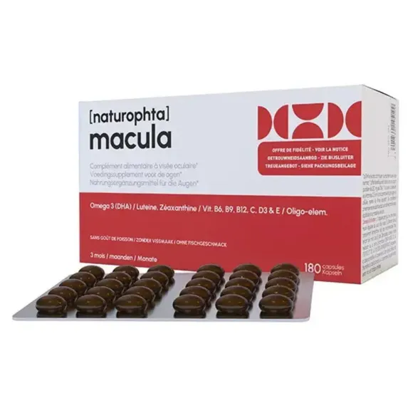 Naturophta macula Horus Pharma - boite de 180 capsules 