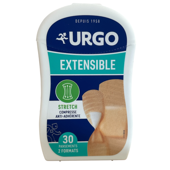 Pansement extensible Urgo - boite de 30 pansements