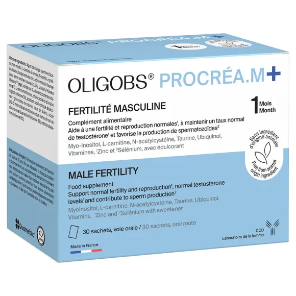 Oligobs Procréa.M+ Laboratoire CCD - boite de 30 sachets