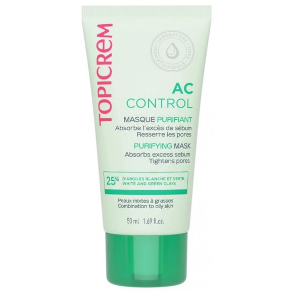 AC Control Masque purifiant Topicrem - tube de 50ml 