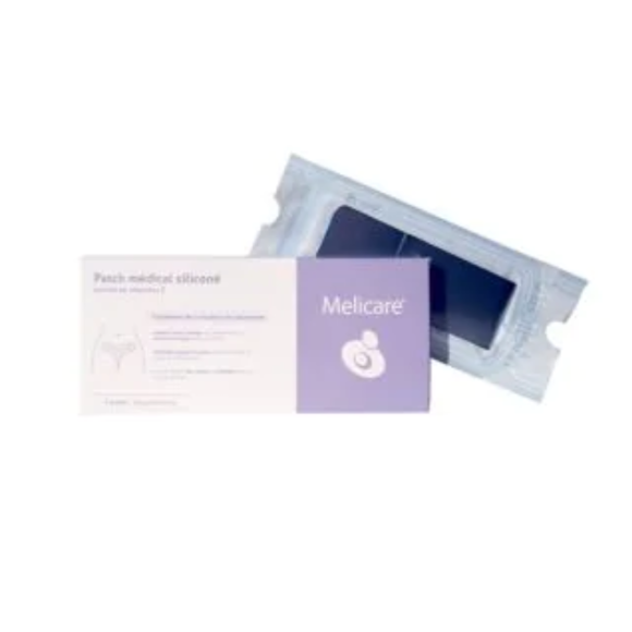 Melicare patch siliconé médical - boite de 3 patchs de 4x22cm