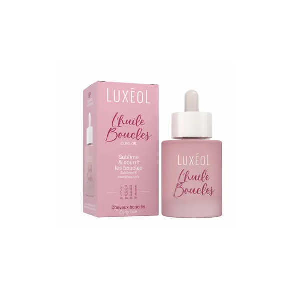 L'huile boucles Luxéol - flacon-pipette de 50ml
